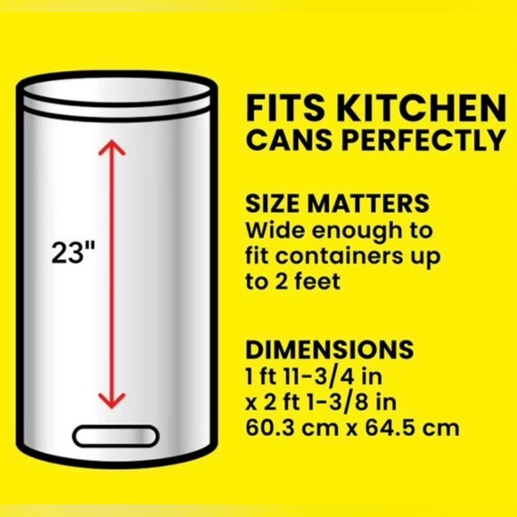 Glad ForceFlex Tall Kitchen Drawstring Trash Bags, 13 Gallon, 160 ct. - Picture 5 of 5